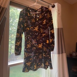 LOFT floral dress. Never worn. Super cute!